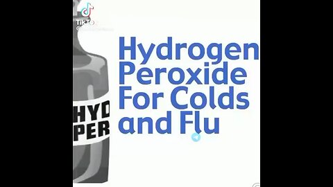 Dr. Can’t patent Hydrogen Peroxide