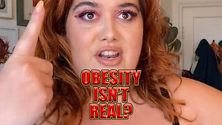 Morbidly Obese Woman Claims Obesity Is Not Real | Mental Illness Meets Obesity