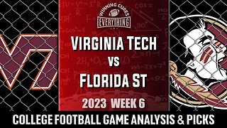 Virginia Tech vs Florida State Picks & Prediction Against the Spread 2023 College Football Analysis