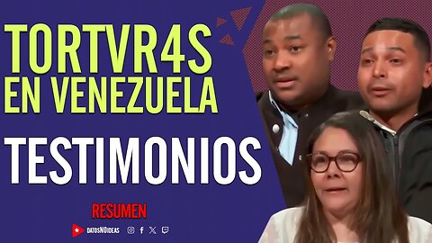 💢 T0RTVR4S en Venezuela. Testimonios 💢