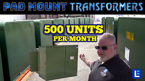 Pad Mounted Liquid Filled Distribution Transformer - 500 UNITS Per Month