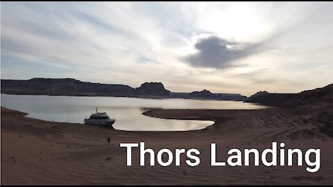 Thors Landing, A New Cove in Lake Powell, 2021