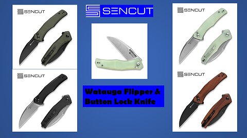 SENCUT Watauga Flipper & Button Lock