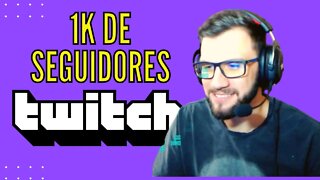 1K de seguidores na Twitch - Homenagem da galera