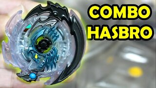 HOLLOW da HASBRO É COMPETITIVO? | Beyblade Burst Surge | Testando o Hollow Doomscizor D6 .Ω.At