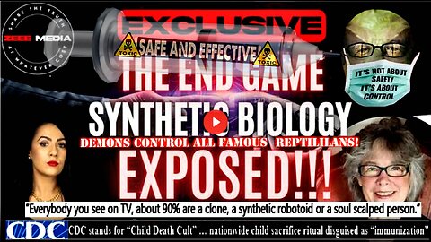 Celeste Solum - The End Game, Synthetic Biology EXPOSED! (Related info & links in description)