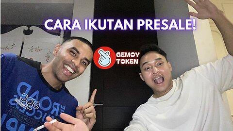 Cara ikutan presale, dan jual Gemoy Token