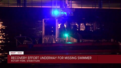 Recovery efforts to resume Tuesday for missing person in Sheboygan River