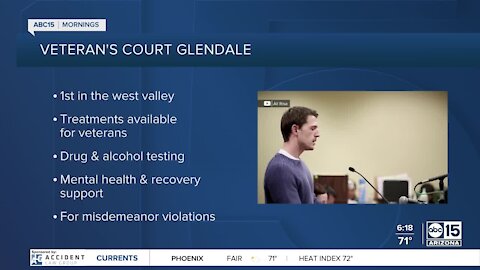 New Glendale court aims to keep veterans from becoming repeat offenders