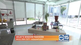 Home Pro Arjay's Window Fashions can help with your window designs
