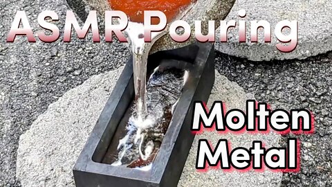 ASMR Pouring Metal - ASMR Pouring is Relaxing (Relaxing Music)