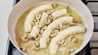 Do you have bananas at home? This recipe is for you
