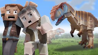 The Biggest Dinosaur Ever!!! - The Giant Dinosaur Adventure l Minecraft DLC
