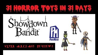 🎃 Showdown Bandit | Bandit, Miss Undertaker & Grieves | 31 Horror Toys in 31 Days
