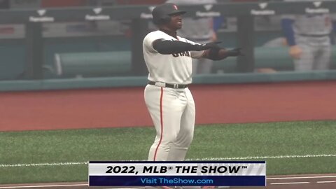 MLB The Show 22 Barry Bonds Franchise Gameplay Day 6