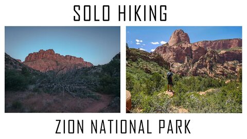 Solo Hiking 15 Miles In Zion National Park | Lumix G9 Landscape Photography