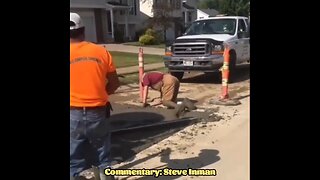 Old Grumpy Bastard vs Cement Truck