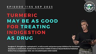 Turmeric may be as good for treating indigestion as drug 1155 Sep 2023