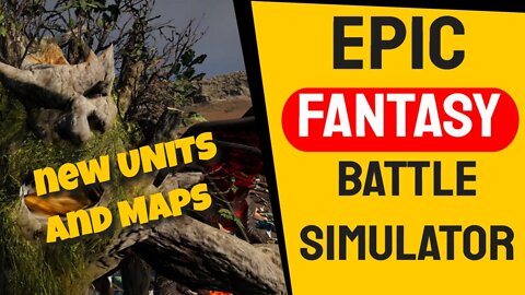 Epic Fantasy Battle Simulator New Maps Dwarves and UNDEAD Units