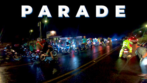 HUGE MOTORCYCLE PARADE | Costa Rica Celebrates Independence Day [AMBIENT] [2021]