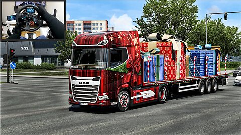 Huge Christmas Presents from Santa - Euro Truck Simulator 2 - Logitech G29 Setup + Handbrake