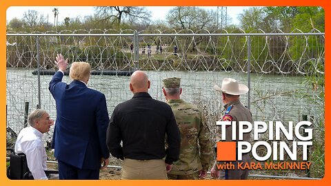 Trump Waves at Migrants Across the Border | TONIGHT on TIPPING POINT 🟧