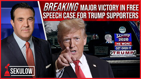 BREAKING: Major Victory In Free Speech Case for Trump Supporters