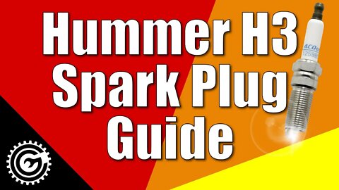 Detailed Hummer H3 Spark Plug Change (also Chevy Colorado & GMC Canyon). Also, Air Filter Change.