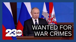 Arrest warrant issued for Russian President Vladimir Putin