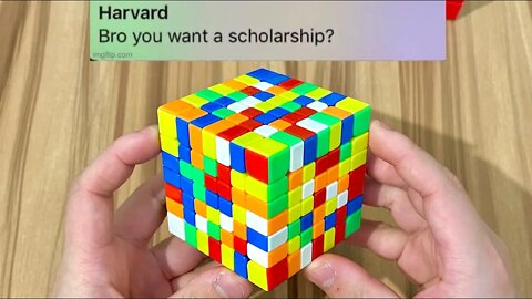 Getting into Harvard be like…