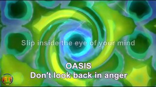 OASIS - Don't look back in anger - Lyrics, Paroles, Letra (HD)