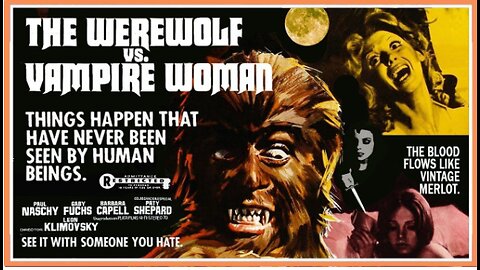 WEREWOLF VS VAMPIRE WOMAN (1971) movie trailer
