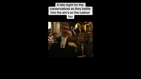 Late night carbon tax battle house of commons