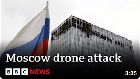 Russia accuses Ukraine of Moscow drone attack - BBC News