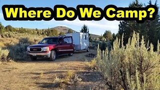 Finding a Boondocking Campsite