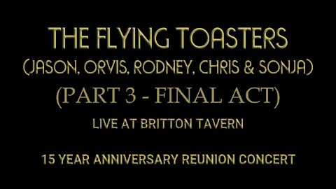 The Flying Toasters (Live - 15 Yr Anniversary Concert Part 3)