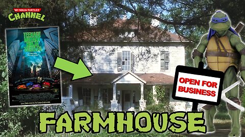 TMNT 1990 Northampton Farmhouse Film Set - Tours, Ninja Turtles Movie Screening, and Judith Hoag