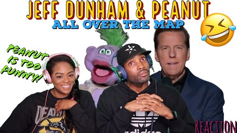 He is nuts!! 🤣 Jeff Dunham "Peanut" All Over the Map {Reaction} | Asia and BJ