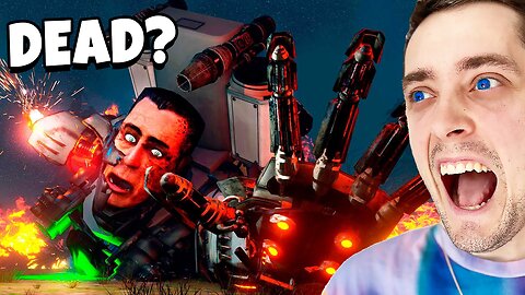 GMAN IS DEAD!? skibidi toilet zombie universe 11 reaction