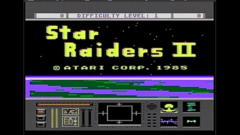 Atari Star Raiders II - 130XE Cartridge