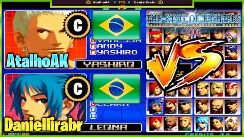 The King of Fighters 2002 (AtalhoAK Vs. Daniellirabr) [Brazil Vs. Brazil]