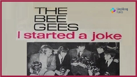 The Bee Gees - "I Started A Joke" with Lyrics