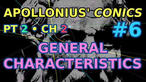 Bitcoin is general characteristics of Apollonius' approach | Conics Pt 2 Ch 2