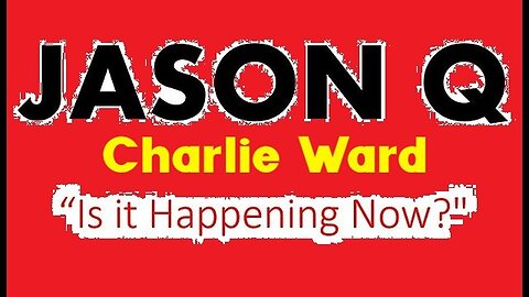 Jason Q & Charlie Ward - Is it Happenning Today 04/20/23..