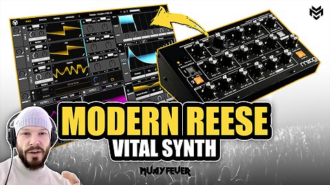 How To Make A (3 in 1) Modern D&B Reese Using Vital Synth!