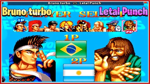 World Heroes (Bruno turbo Vs. Letal Punch) [Brazil Vs. Argentina]