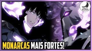 OS MONARCAS MAIS FORTES DE SOLO LEVELING! (Manhwa e Novel) | Hueco Mundo