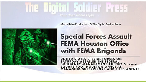 Special Forces Assault FEMA Houston Office 05-24-2024