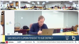 San Dieguito Superintendent to sue district