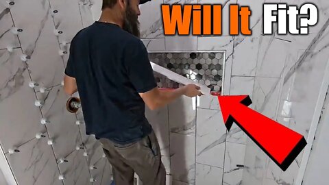 Finishing A Missive Shower Niche | THE HANDYMAN | ✔